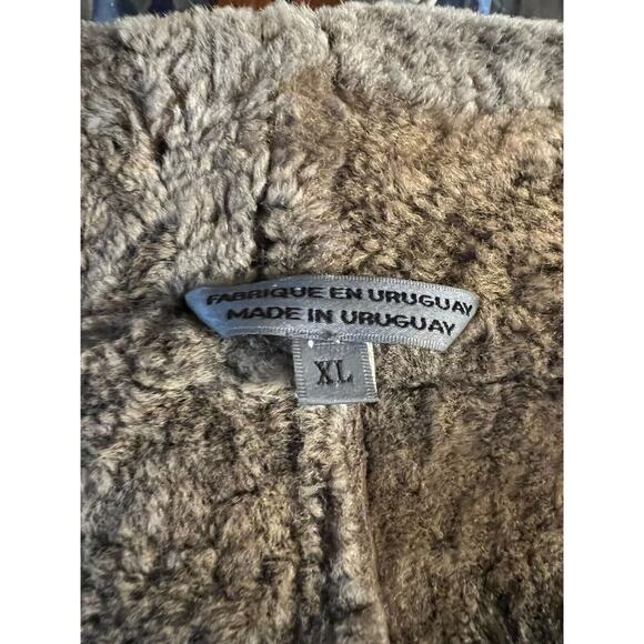 Utex Design Full Brown Shearling Size XL - Picture 8 of 9